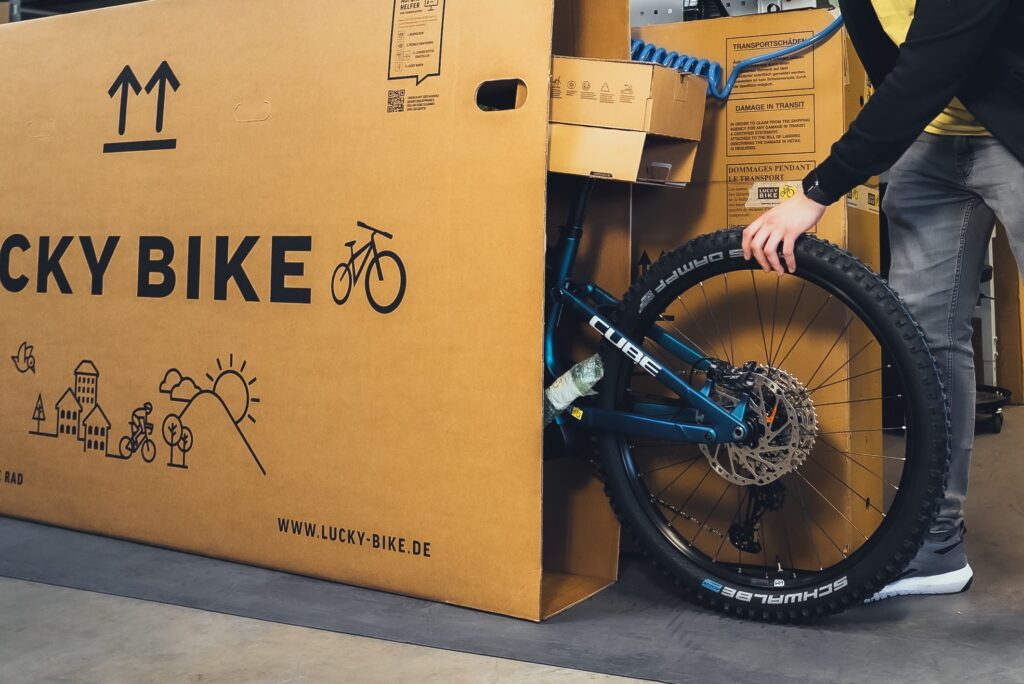 Innovative Verpackung: Lucky Bike setzt auf nachhaltige Kartons