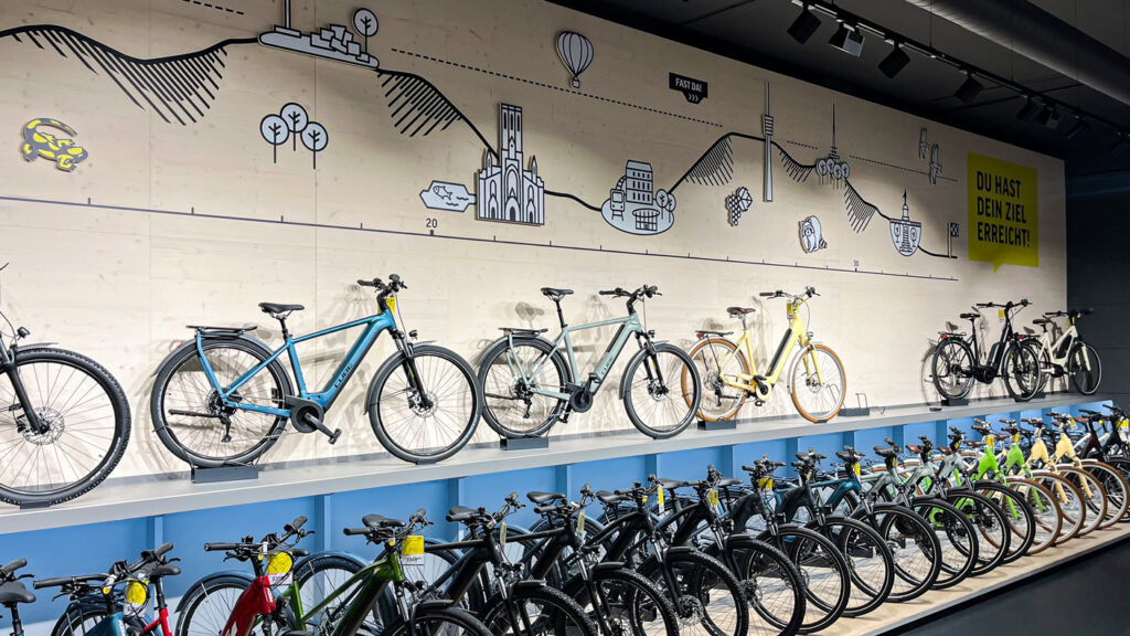 Eröffnung in Stuttgart: Einfach das richtige Rad auf zwei Stockwerken