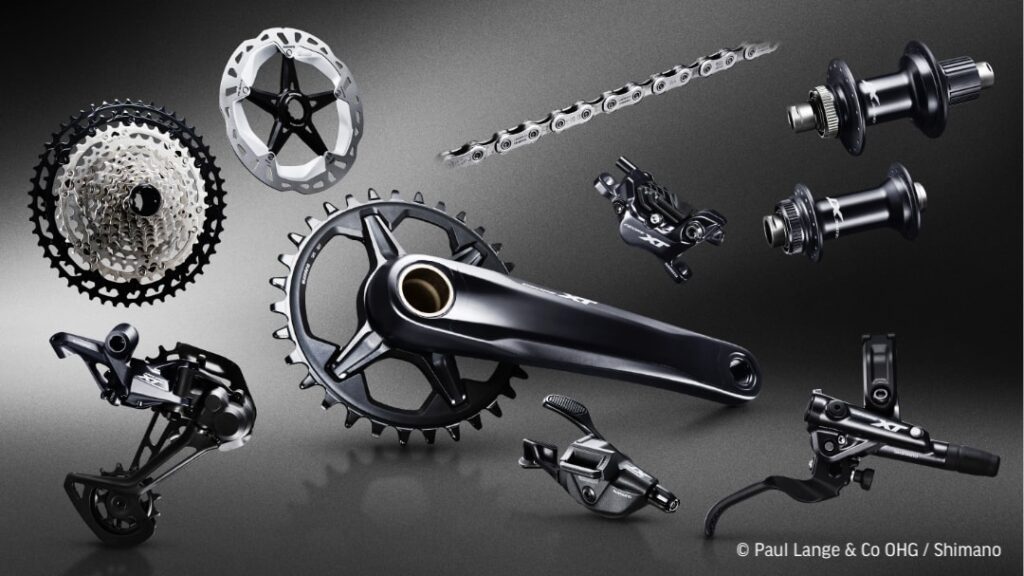 Mountainbike-Schaltung von Shimano & SRAM