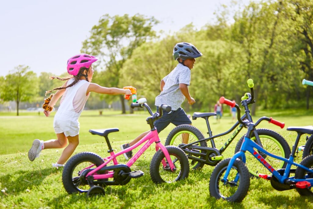 Vom Laufrad zum Fahrrad