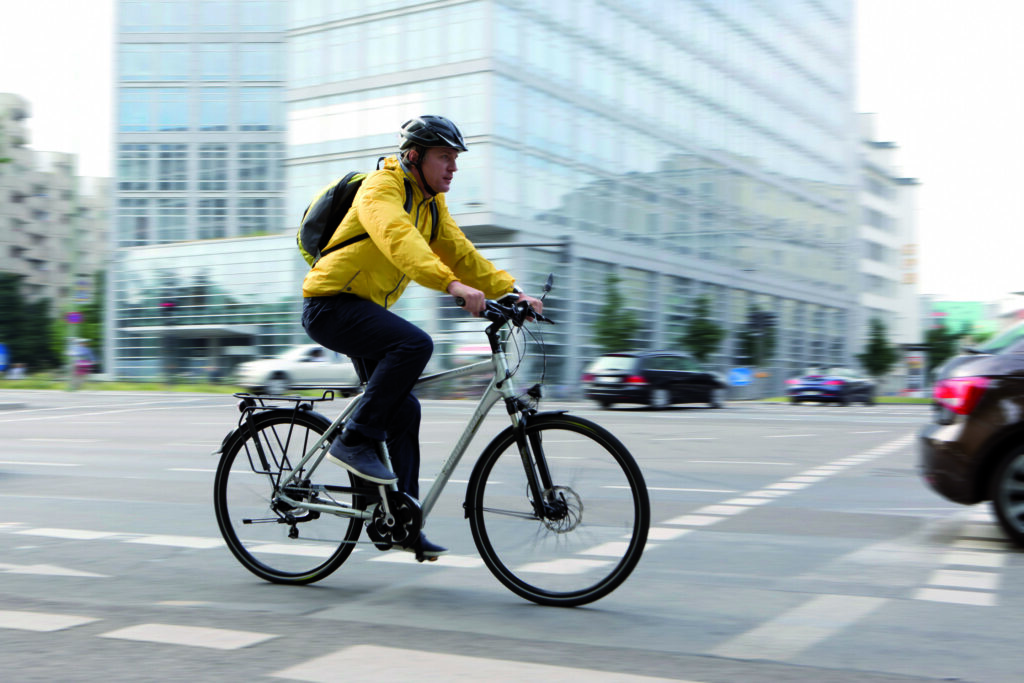 Urbanes Fahrradfahren