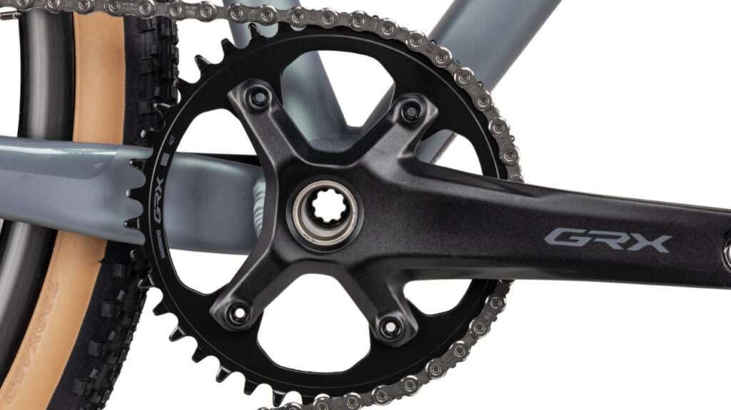 Detailansicht Shimano KTM Gravelator 15 bright teal matt black silver Gravelbike Modell 2026