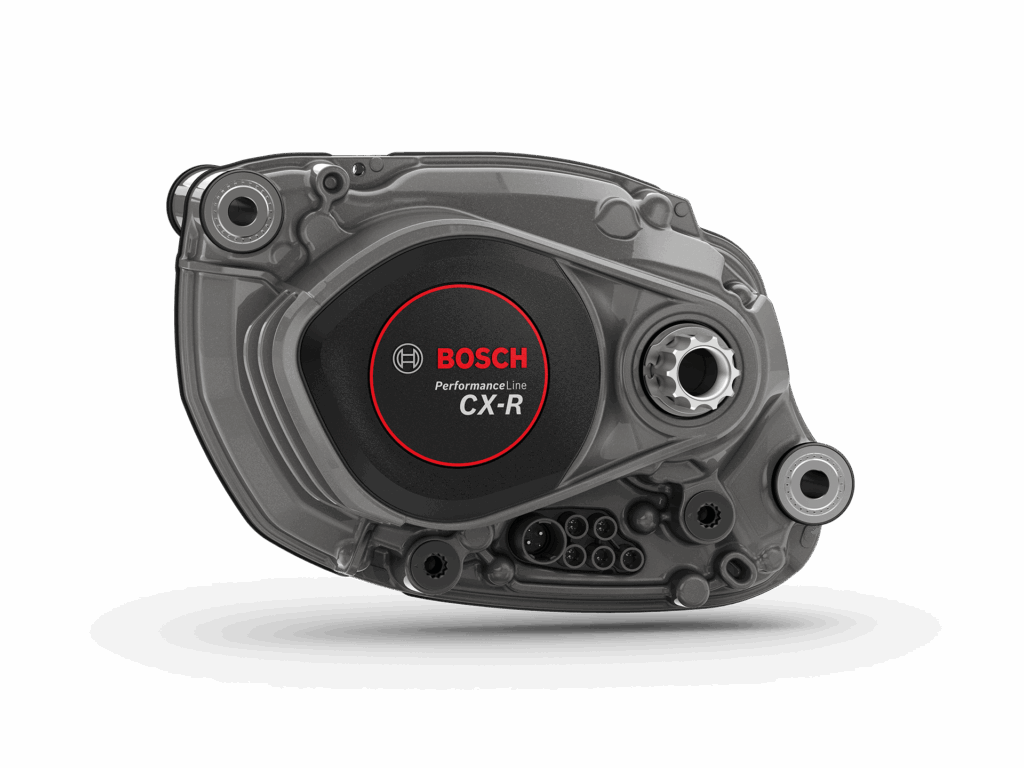 Isolierte Ansicht des Performance CX R von Bosch eBike Systems