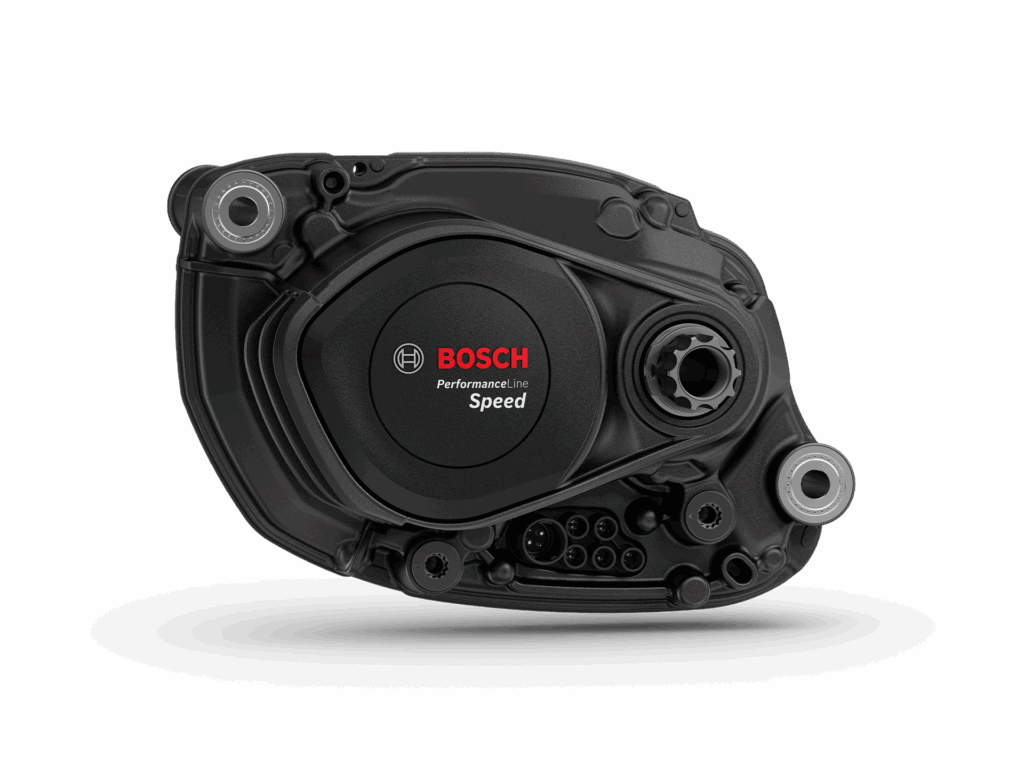 Isolierte Ansicht des Perfomance Line Speed von Bosch eBike Systems