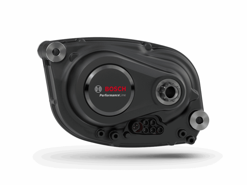 Isolierte Ansicht des Perfomance Line von Bosch eBike Systems